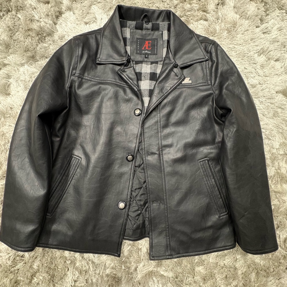 Emporio Collezione faux leather jacket